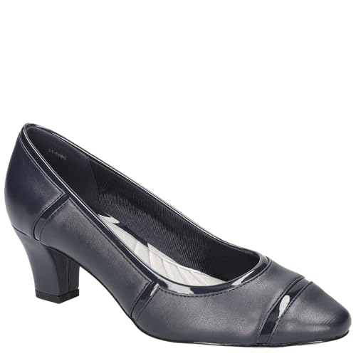 Easy Street Damen Datia Pumps, Marineblau, 38 EU Weit von Easy Street
