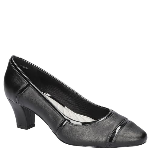Easy Street Damen Datia Pumps, Schwarz, 41.5 EU X-Weit von Easy Street