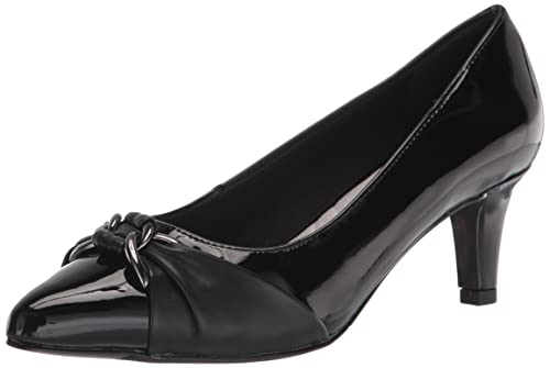 Easy Street Damen Electa Pumps, schwarzer Lack, 41.5 EU von Easy Street