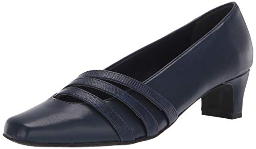 Easy Street Damen Entice by Dress Shoe Pumps, Marineblau, 40 EU Weit von Easy Street