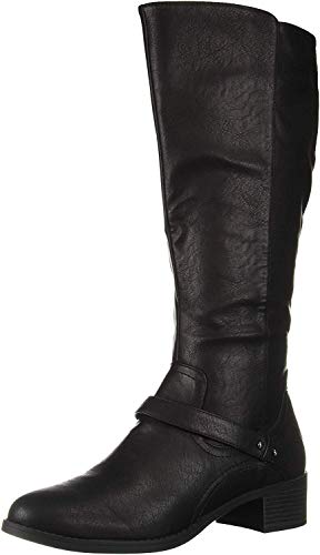 Easy Street Damen Jewel Kniehohe Stiefel, Schwarz, 40 EU Weit von Easy Street
