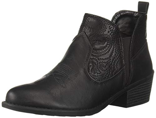 Easy Street Damen Legend Stiefelette, Schwarz/Schwarz geprägt, 39 EU von Easy Street