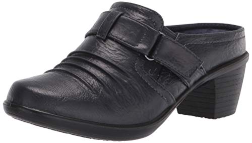 Easy Street Damen Pantoletten Hausschuh, Marineblau, 39 EU Weit von Easy Street