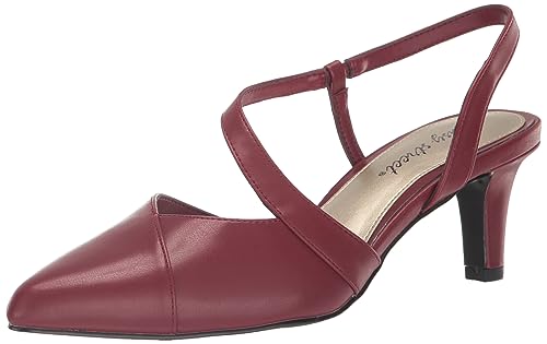 Easy Street Damen Smaragd Pumps, Rot/Ausflug, einfarbig (Getaway Solids), 39 EU Weit von Easy Street