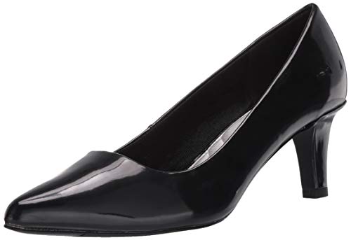 Easy Street Damen Spitze Dress Pump, Schwarz Lack, 39 EU von Easy Street