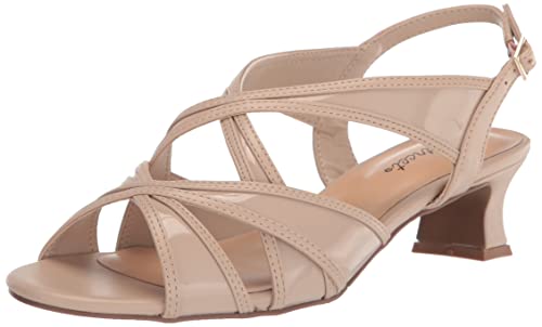 Easy Street Damen Tristen Slingback Sandale mit Absatz, Hautfarben, 39.5 EU Weit Easy Street Damen Tristen Slingback Sandale mit Absatz, Hautfarben, 39.5 EU Weit von Easy Street