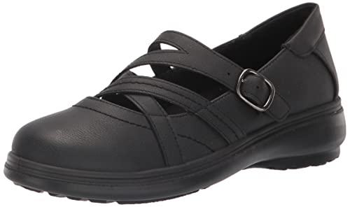 Easy Street Damen Wise Mary Jane Schuh, Black/Gore, 38 EU Weit von Easy Street