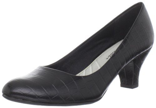 Easy Street Fabulous Pumps für Damen, Schwarz/Kroko-Design, 38 EU von Easy Street