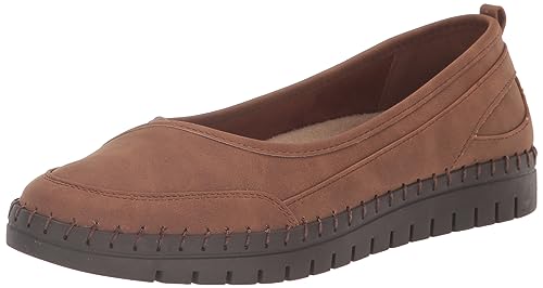 Easy Street Poe Ballerinas für Damen, Hellbraun, 9 X-Wide von Easy Street