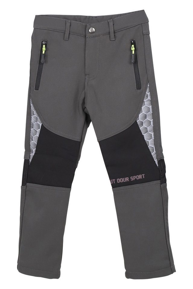Easy Young Fashion Funktionshose SF1832 gefütterte Softshellhose von Easy Young Fashion