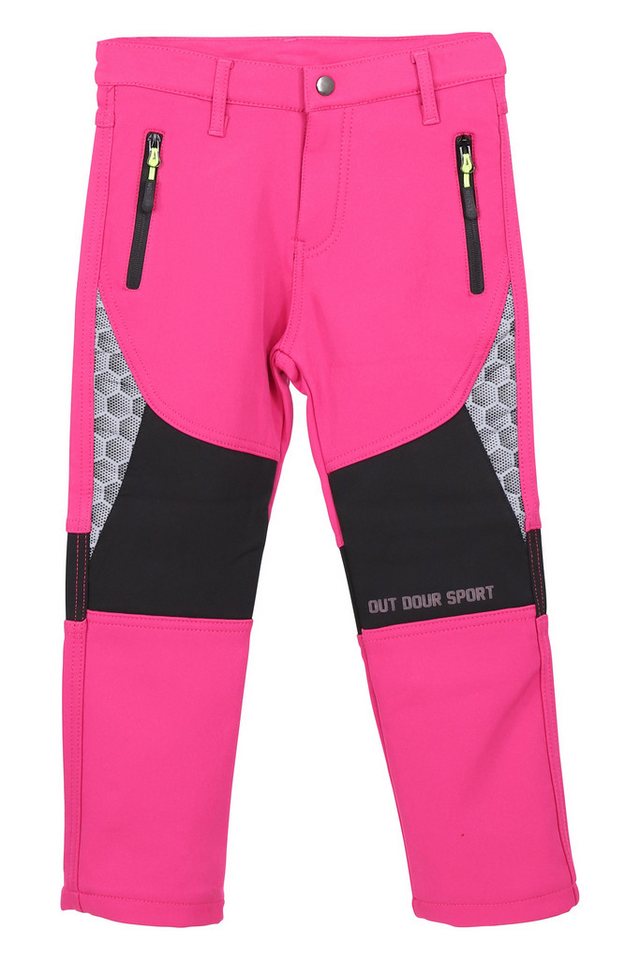 Easy Young Fashion Funktionshose SF1832 gefütterte Softshellhose von Easy Young Fashion