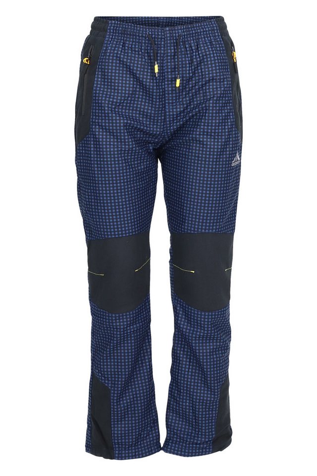 Easy Young Fashion Funktionshose SF2023 gefütterte Trekking Outdoorhose von Easy Young Fashion