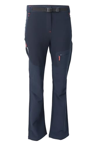 Easy Young Fashion Kinder Outdoorhose - Funktionshose - dünne Wanderhose - leichte Trekkinghose F7102 - (Dunkelblau 116) von Easy Young Fashion