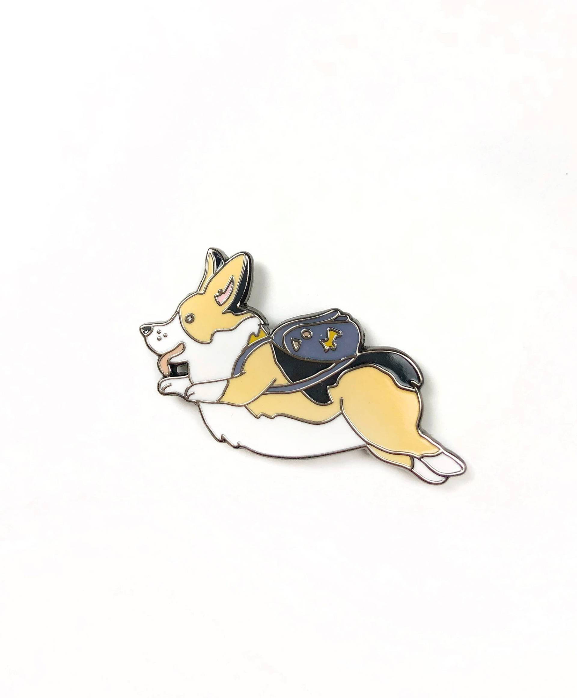 Abenteuerlicher Corgis Emaille Pin/Hundeliebhaber Anstecknadel Liebhaber Pins Für Hunde - Und Tierliebhaber von EasySundayClub