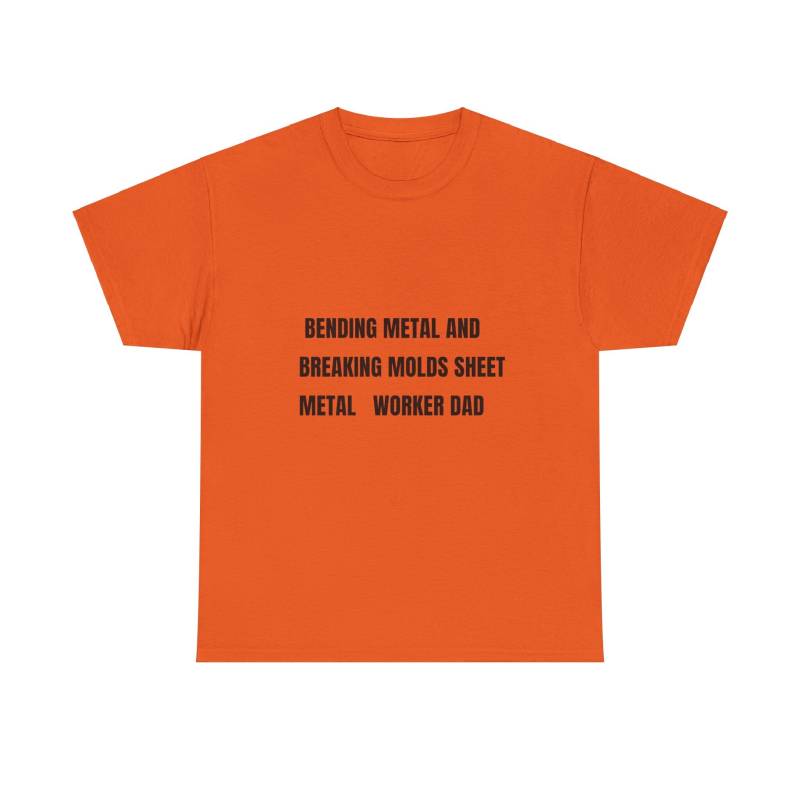 Sheet Metal Worker Dad T-Shirt, Fabrication Experte Aus Schwerer Baumwolle T-Shirt von Easyfan