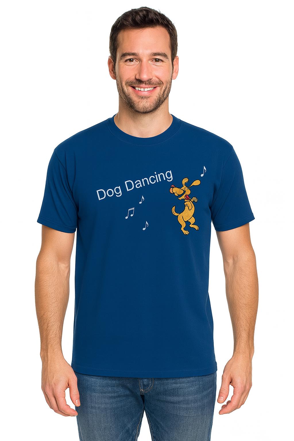 T-Shirt "Dogdancing", Tanzen Mit Dem Hund, Für Fans Dieses Hundesports, Funshirt, Unisex T-Shirt "Dogdancing", Tanzen Mit Dem Hund, Für Fans Dieses Hundesports, Funshirt, Unisex von EasystitchShop