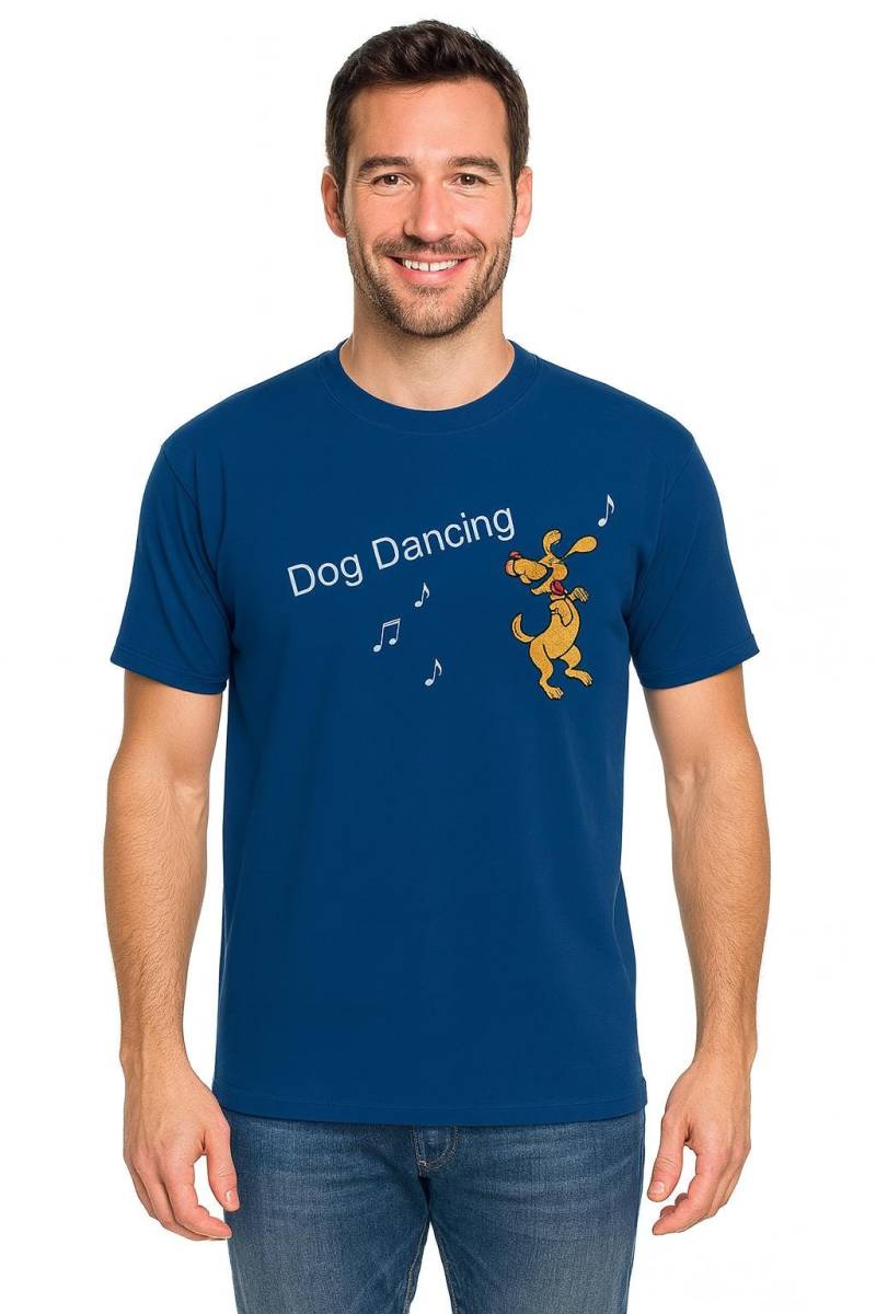 T-Shirt "Dogdancing", Tanzen Mit Dem Hund, Für Fans Dieses Hundesports, Funshirt, Unisex von EasystitchShop