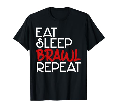 Eat Sleep Brawl Repeat Gamer-Spiel, lustig für Männer Frauen T-Shirt Eat Sleep Brawl Repeat Gamer-Spiel, lustig für Männer Frauen T-Shirt von Lustiges Eat Sleep Brawl Repeat Gamer-Spiel