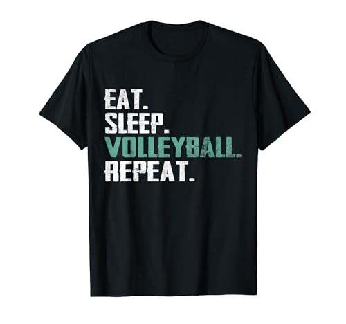 Eat Sleep Volleyball Repeat shirt Für Mädchen Frauen Geschenke Tees T-Shirt Eat Sleep Volleyball Repeat shirt Für Mädchen Frauen Geschenke Tees T-Shirt von Eat Sleep Volleyball Repeat TShirt Girls by charif