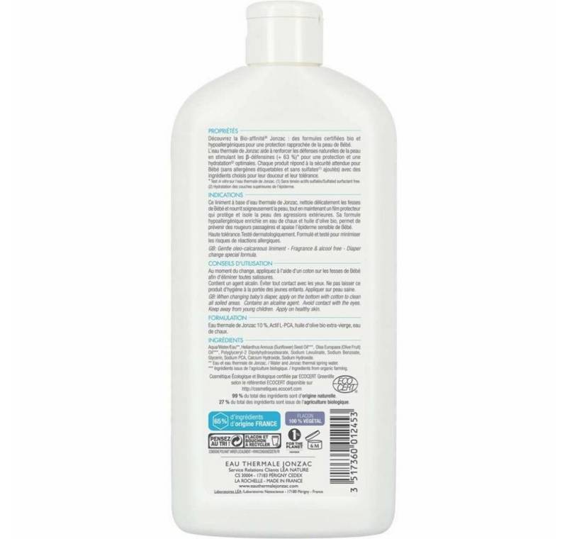 Eau Thermale Jonzac Körperpflegemittel Jonzac Thermal Water Liniment Baby Oleo-limestone Special Seat - 500ml von Eau Thermale Jonzac
