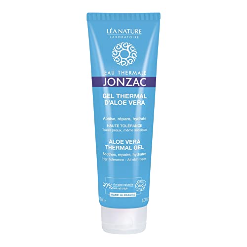 Jonzac Thermalwasser - Bio-Aloe Vera Gel - Rehydrat - dehydrierte Haut - auch empfindliche Haut - Bio Cosmos Organic zertifiziert - 150 ml Tube von Natessance