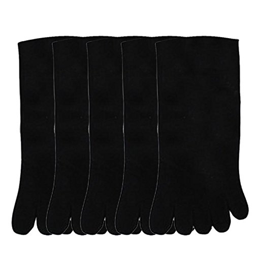 Eauptffy Damen Socken Kurzsocken,Weiße Socken Paar 5 Fünf Socken Sport Finger Elastische Männer Laufende Zehensocken Soild Kurze Socken Socken Gitarre Herren von Eauptffy