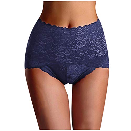 Seamless Slips Damen Unterwäsche Elastische Nahtlose Hohe Taille Lift Hipster Panties Sexy V Waisted T-Back Lace Schlüpfer Weich und Bequem Unterhosen Nahtlos String Panty sport Körperformer Lingerie von Eauptffy