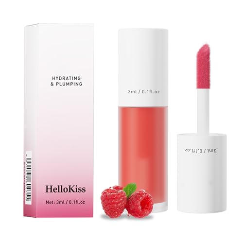 Eazerom 06 Lipgloss-öl,Feuchtigkeitsspendendes Lip Gloss Lip Glow Oil,Aufpolsterndes Lipgloss-Öl,Natural Lip Volume,Fruchtig Lippenbalsam für Lippenpflege Trockene Lippen von Eazerom