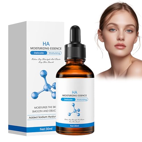 Eazerom 10 Hyaluron Serum,30ml Gesichtspflege Männer und Frauen,Hyaluronsäure serum für das Gesicht mit Anti-Falten-Wirkstoffen,Hyaluronsäure Gesichtsserum, Feuchtigkeitsspendendes Serum von Eazerom
