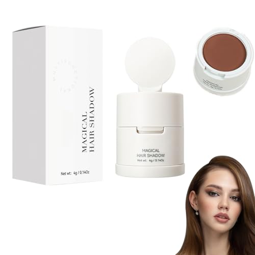 Eazerom 17 Sofortiger Haaransatzschatten-Puder, Haaransatzpuder, Wurzelnachfärbemittel für Grauabdeckung, bei dünner werdendem Haar für Damen, Haarwurzel-Abdeckung, Haar-Root-Färbemittel von Eazerom