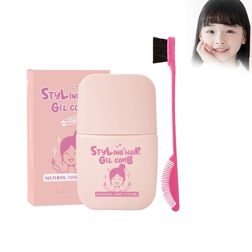 Eazerom 20 Haarwachs-Stick & Haarbürsten,Langanhaltender Anti-Frizz, Nicht Fettender Wax Stick für Frauen Mädchen,Perfekt zum Bändigen von fliegendem Haar und zum Kreieren toller Frisuren, von Eazerom