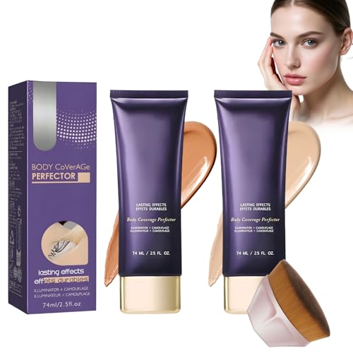 Eazerom 40 Tattoo Concealer,2 Colors Wasserdichter Make up Haut Narben Concealer für Muttermale,Tattoo Concealer Cream, Narben Concealer,Skin Concealer Make up Haut Narben Concealer für Männer Frauen von Eazerom