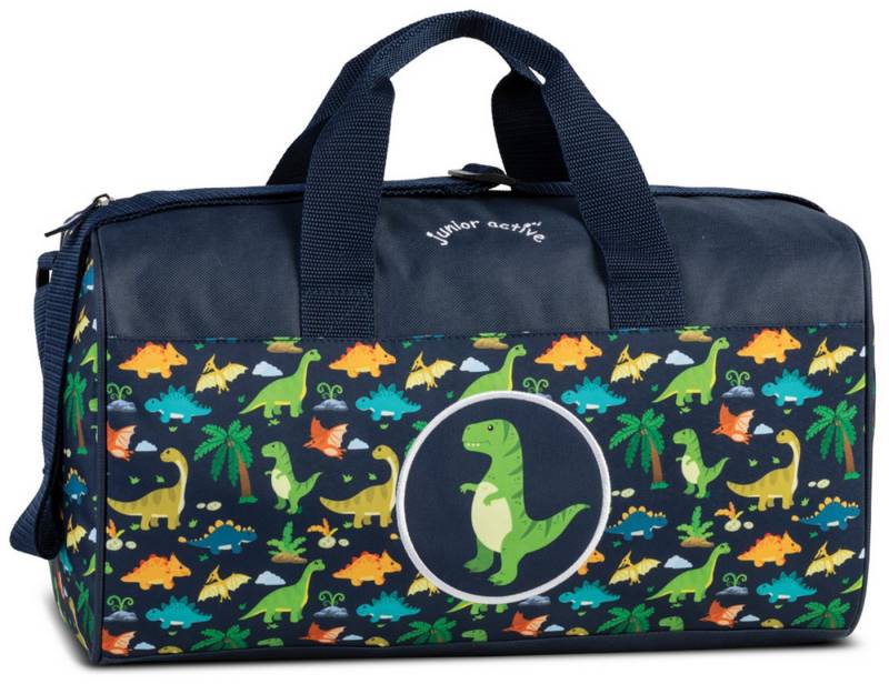 Ebaxx Sporttasche Kinder Sport Reise Tasche Jungen Mädchen Dino Hund Katze Löwe Auto von Ebaxx