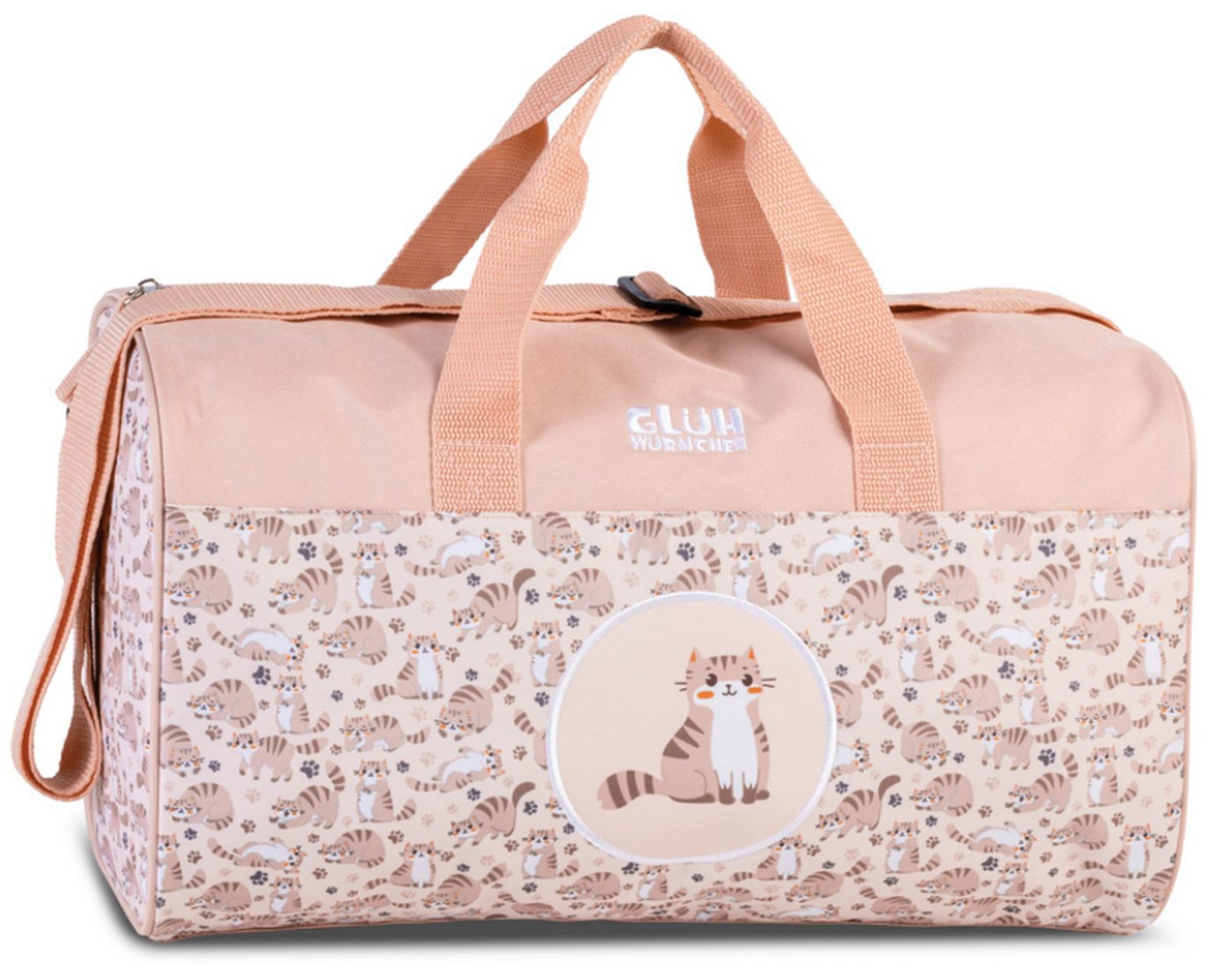 Ebaxx Sporttasche Kinder Sport Reise Tasche Jungen Mädchen Dino Hund Katze Löwe Auto von Ebaxx