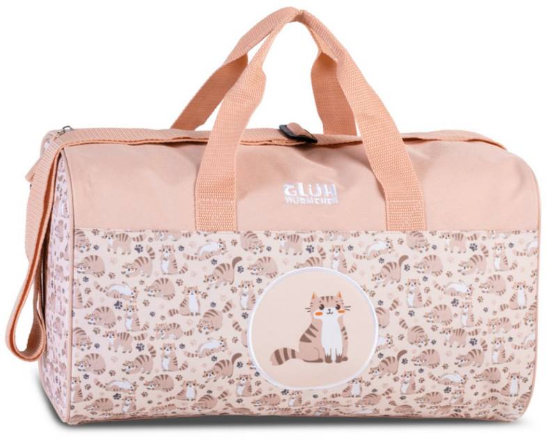 Ebaxx Sporttasche Kinder Sport Reise Tasche Jungen Mädchen Dino Hund Katze Löwe Auto von Ebaxx