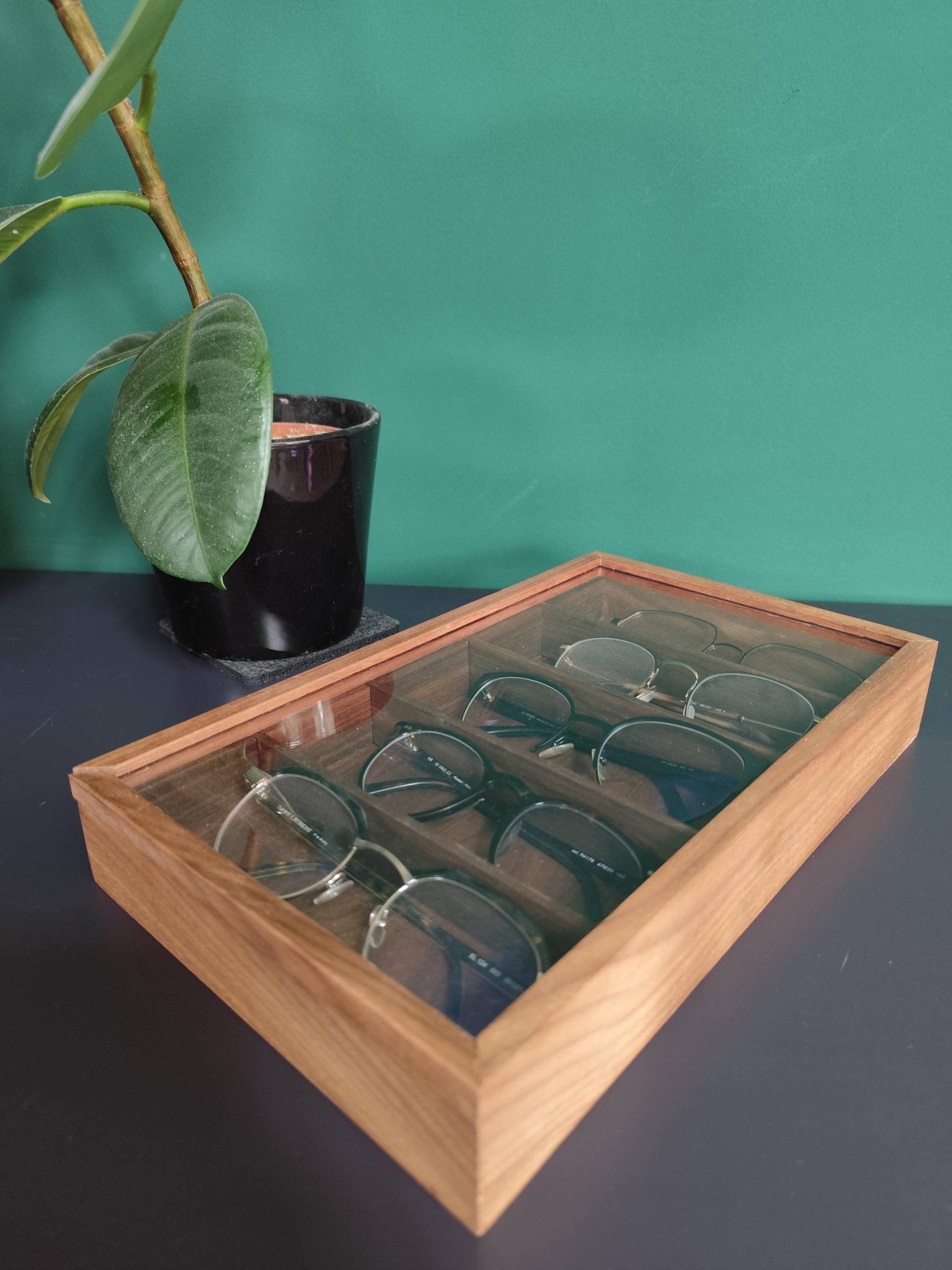 Brillenbox Nussbaum || Eiche Brillenkasten Holz Geschenk Weihnachtsgeschenk Geburtstagsgeschenk Brillenbox Nussbaum || Eiche Brillenkasten Holz Geschenk Weihnachtsgeschenk Geburtstagsgeschenk von EbenHolzHandmade