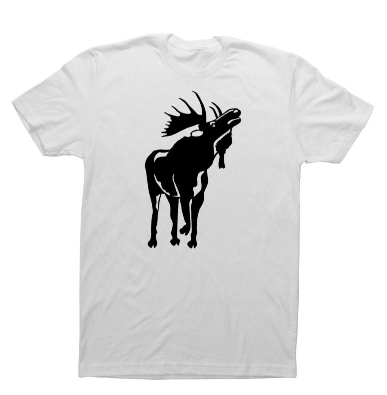 Elch Shirt Herrenbekleidung Herren Wildlife T, Outdoor-T-Shirt Für Männer, Elch, Herrenbekleidung, Trendige Elche Leben von EbenezerFire