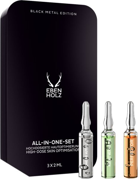 Ebenholz All-In-One-Set Ampullen 3x2 ml von Ebenholz Skincare