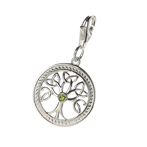 Celtic Tree Of Life - Keltischer Lebensbaum Charm - Sterling Silber aus Irland von Eburya