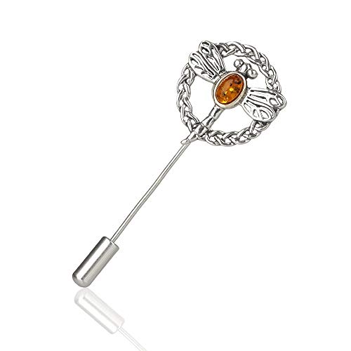 Eburya - Dragonfly in Amber Anstecknadel - Bernstein - Pin - Klassisch Eburya - Dragonfly in Amber Anstecknadel - Bernstein - Pin - Klassisch von Eburya