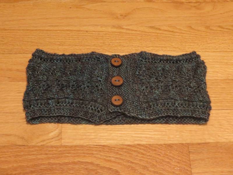 Handgestrickter Spitzen Korsett Gürtel - "Chicorry" von EccentricWool