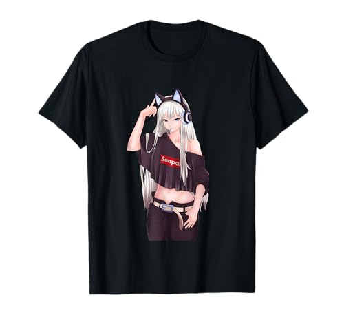 Ecchi Anime Girl Waifu für Otakus T-Shirt von Ecchi Anime Girls Bekleidung für Otakus