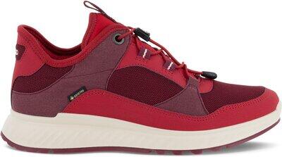 ECCO Damen Walkingschuhe EXOSTRIDE W LOW GTX TEX CHILI RED/MORILLO - Gr. - 41 von Ecco