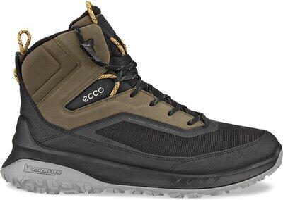 ECCO Herren Trekkingstiefel ULT-TRN M MID WP PL 400g BLACK/BLACK/GRAPE LEAF - Gr. - 41 von Ecco