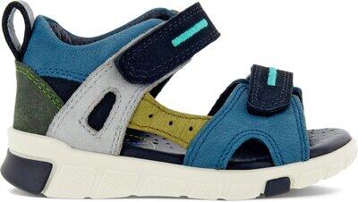 ECCO Kinder Sandalen MINI STRIDE Flat Sandal MULTICOLOR SEA PORT - Gr. - 23 von Ecco