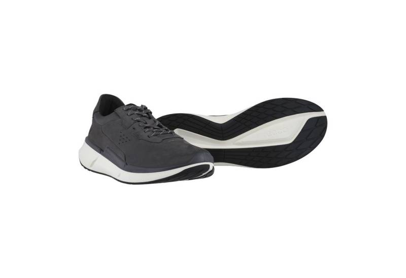 Ecco Biom 2.2 Low (Premium-Leder) dunkelgrau Herren Sneaker von Ecco
