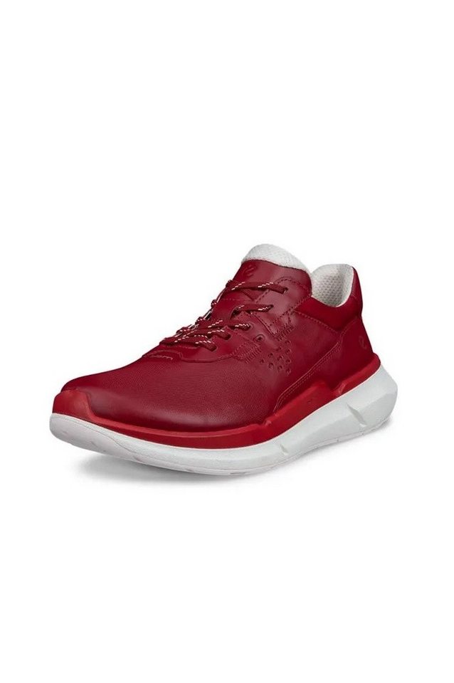 Ecco Biom 2.2 Low Lea (Premium-Leder) burgundrot Damen Sneaker von Ecco