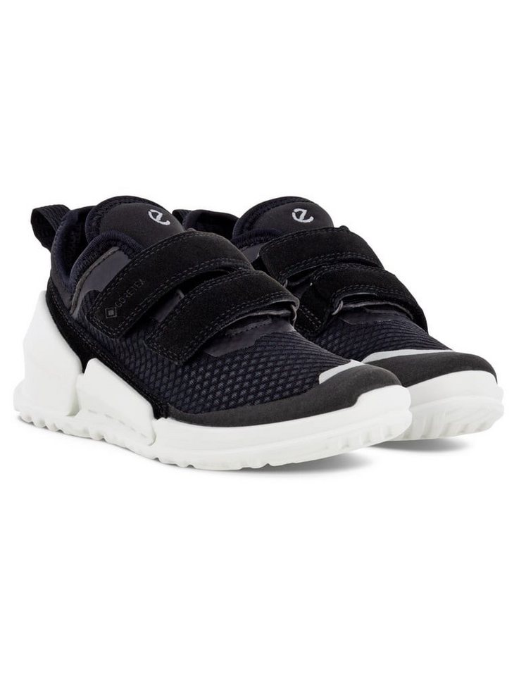 Ecco Biom K1 (Textil/Leder, wasserdicht) schwarz Kinder Sneaker von Ecco