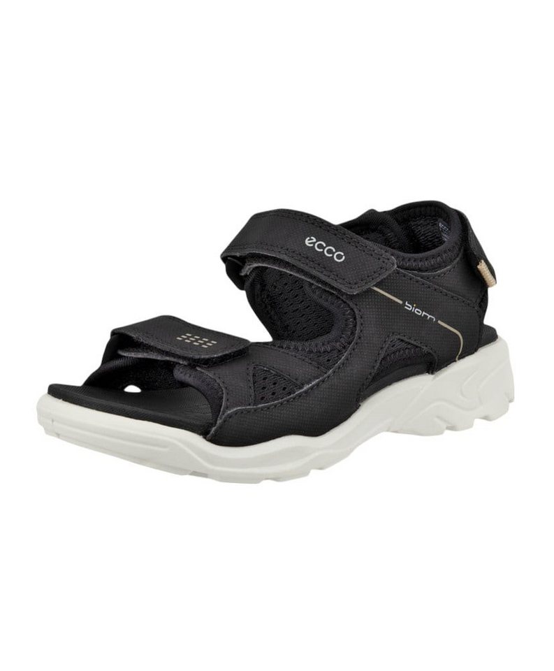 Ecco Biom Raft (Klettverschluss) schwarz Kinder Sandale von Ecco