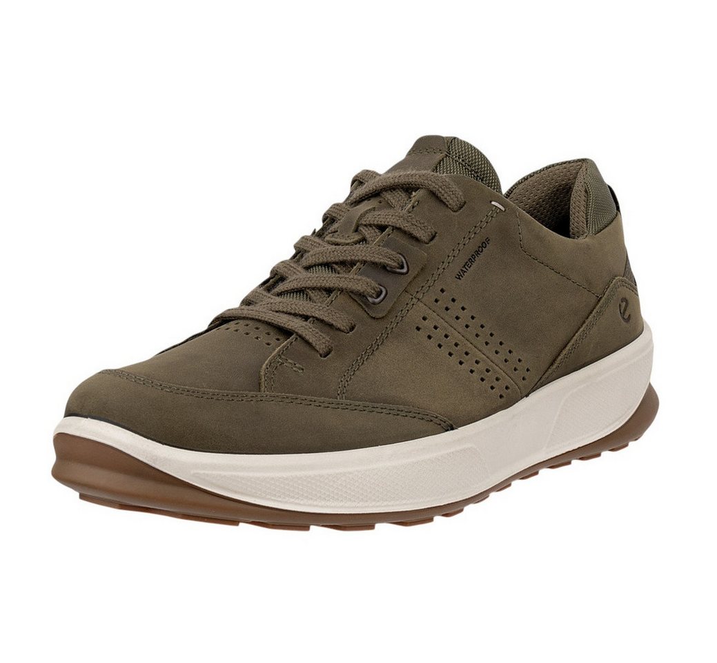 Ecco Byway 2.0 WP (Premium-Leder, wasserdicht) tarmacbraun Herren Sneaker von Ecco